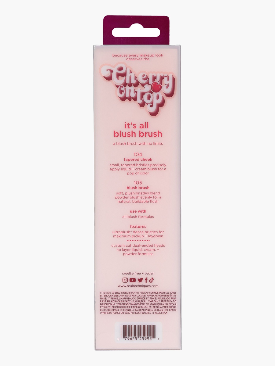 Dual-Ended Blush Brush