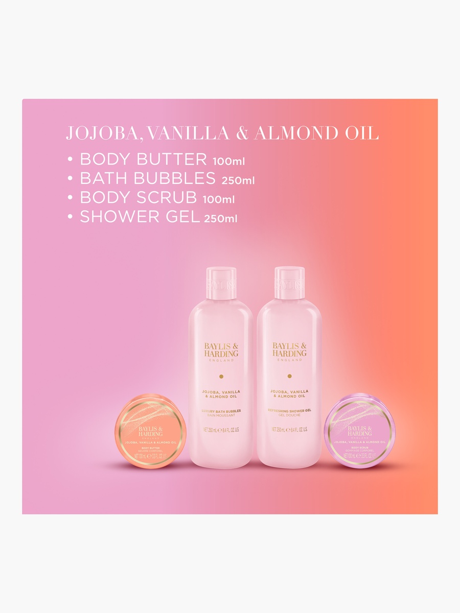Jojoba Vanilla Almond Pamper Set