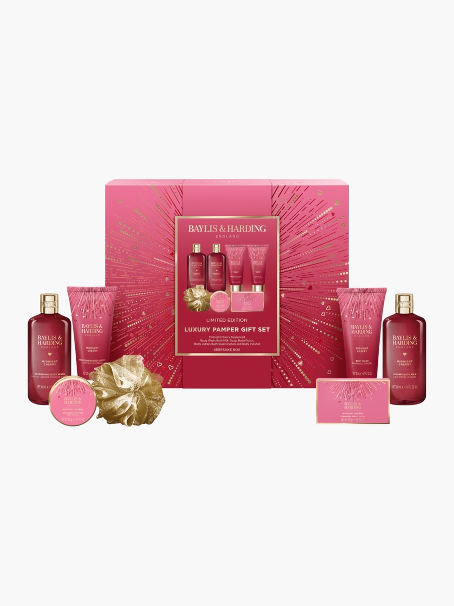 Midnight Cherry Luxury Pamper Set