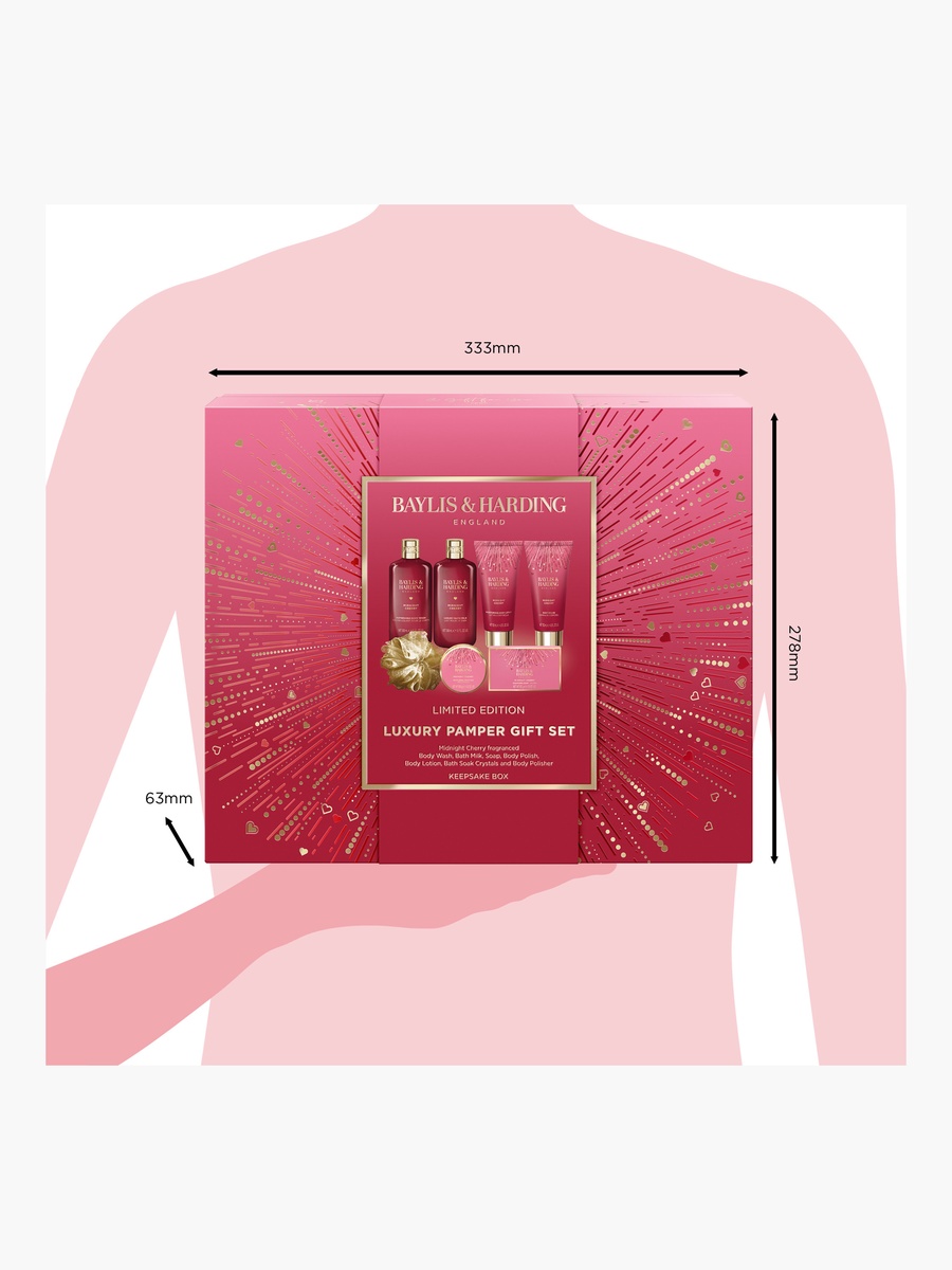 Midnight Cherry Luxury Pamper Set