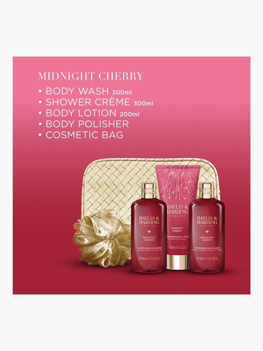 Red Woven Vanity Bag Set