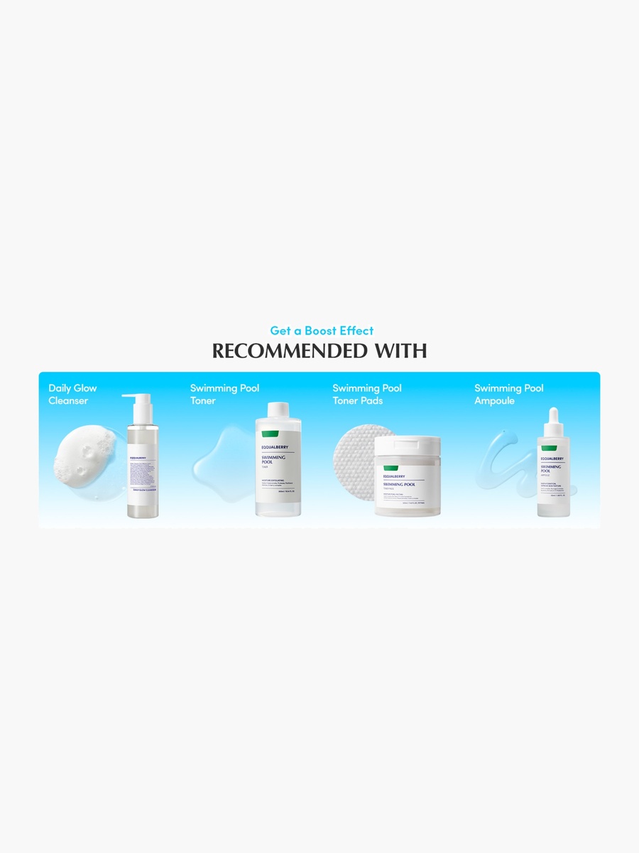 Swimming Pool Moisture Exfoliating Toner