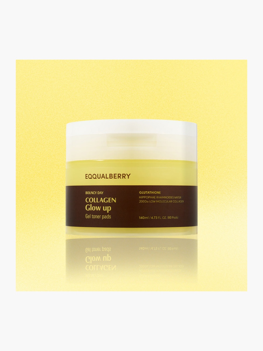 Collagen Glow Up Gel Toner Pads