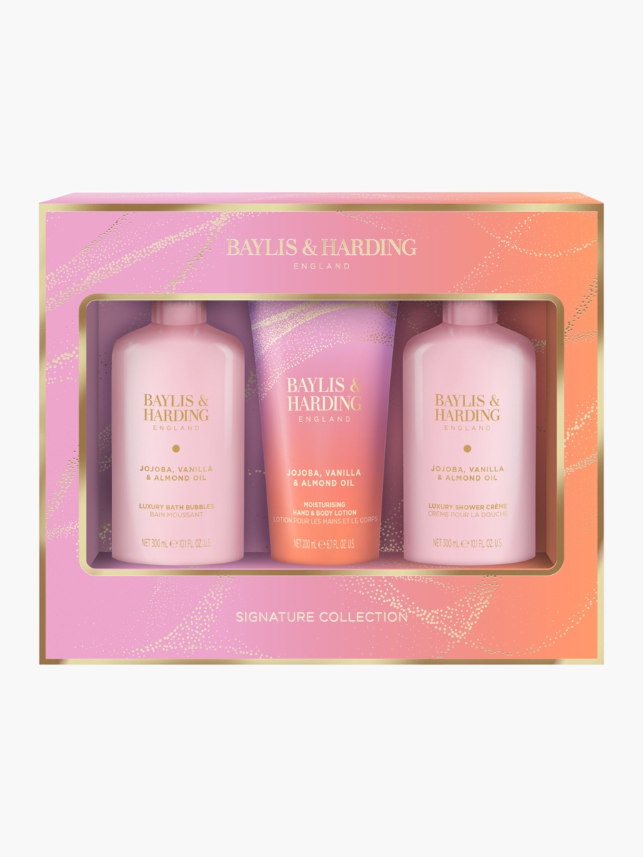 Jojoba Vanilla Almond Oil Bathing Gift Set