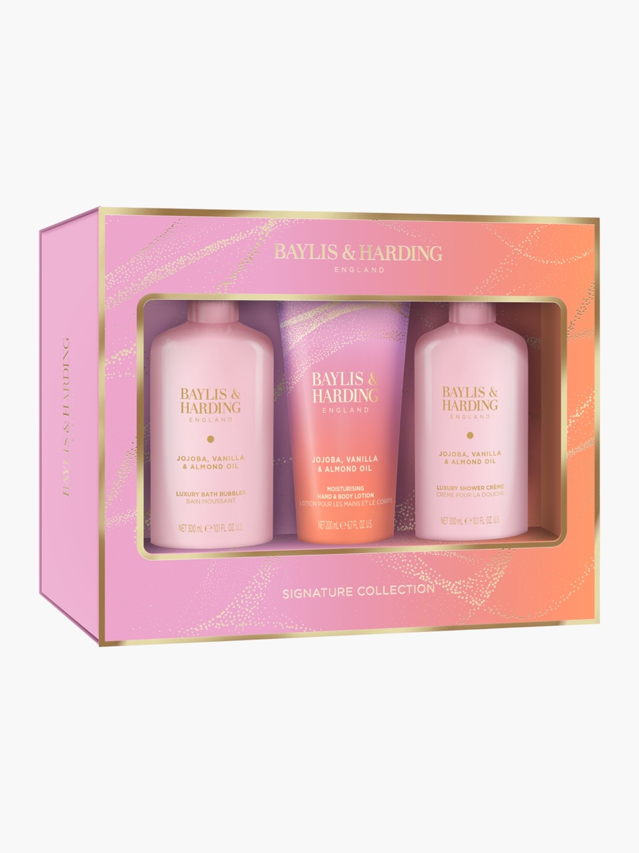 Jojoba Vanilla Almond Oil Bathing Gift Set