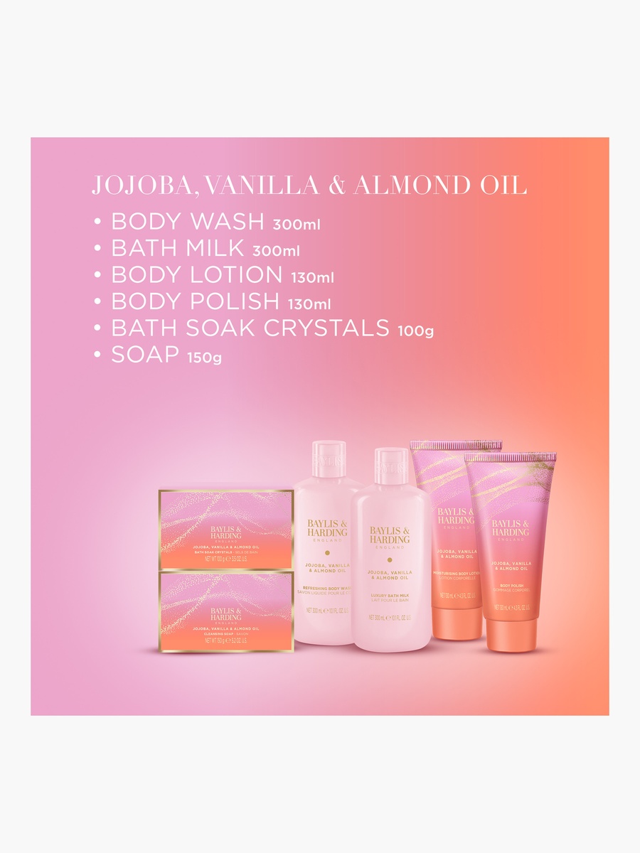 Jojoba Vanilla Almond Pamper Gift Set