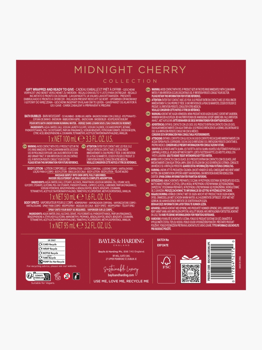 Cherry Pamper Trio Gift Set For Default Category at Kuwait | Styli