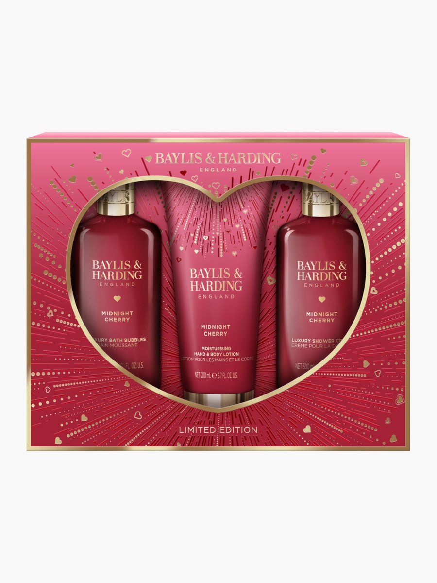 Midnight Cherry Bathing Essentials Gift Set