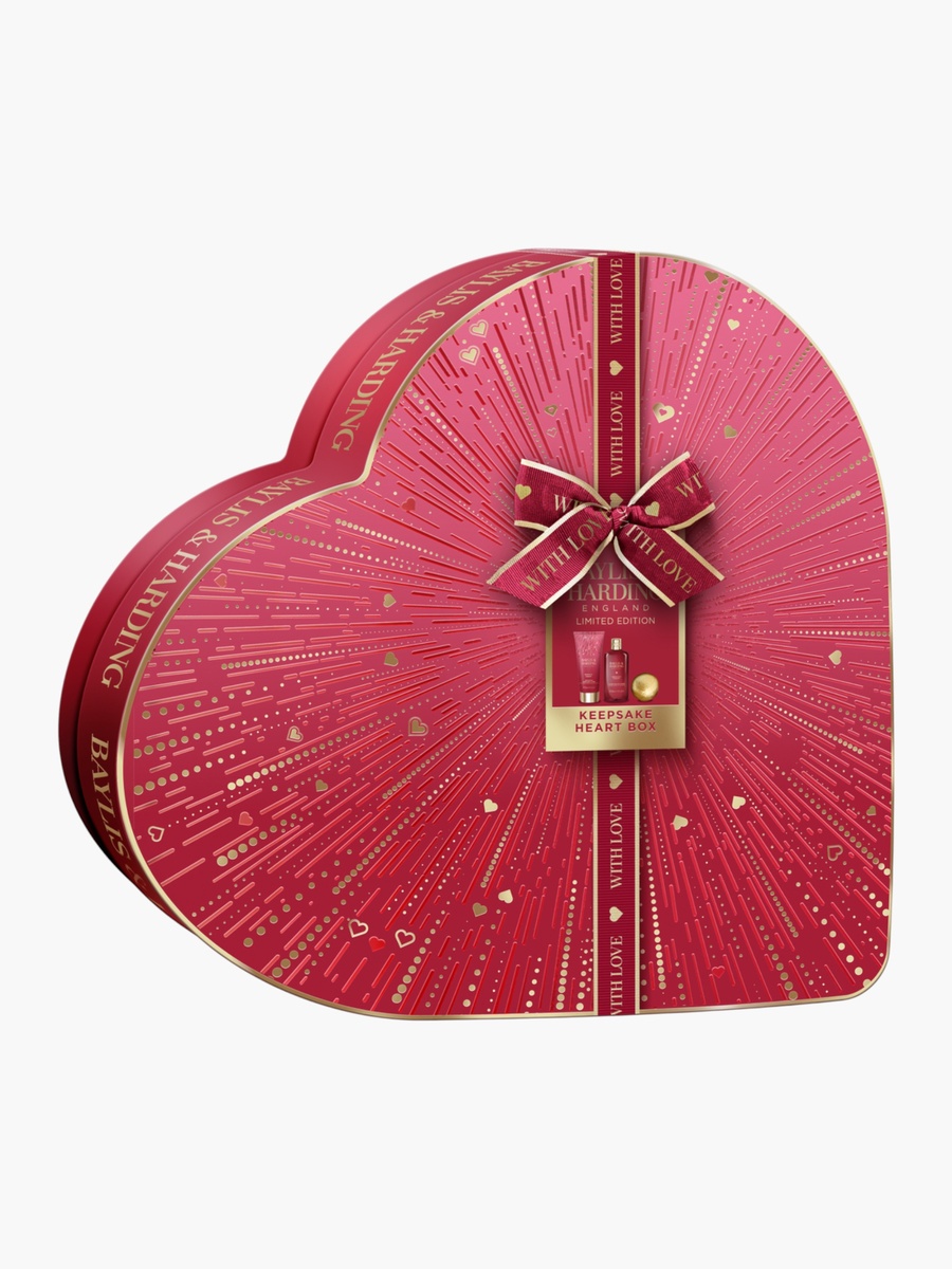 Heart-Shaped Keepsake Gift Box