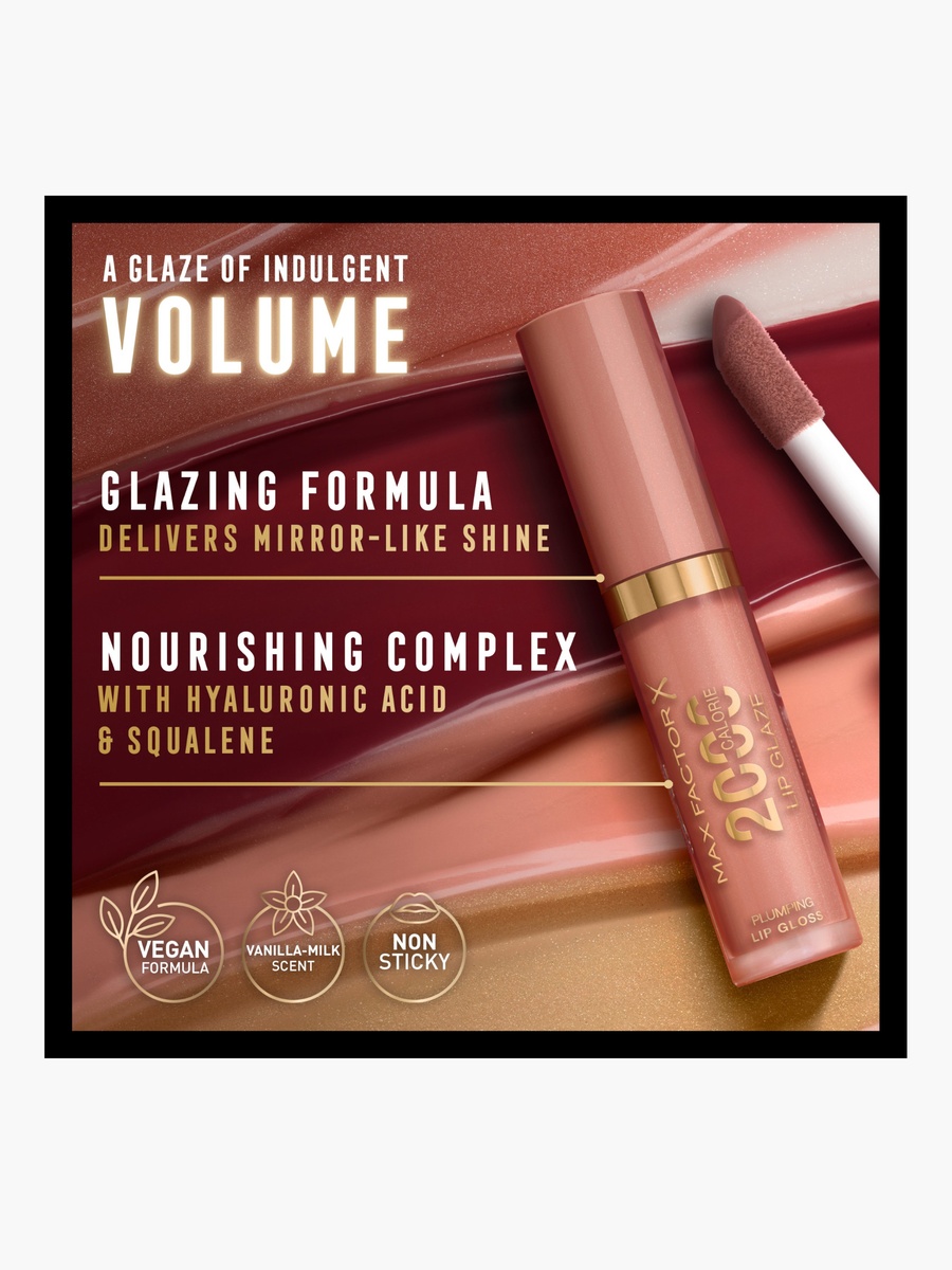 2000 Calorie Lip Glaze Plumping Lip Gloss - 4 ml