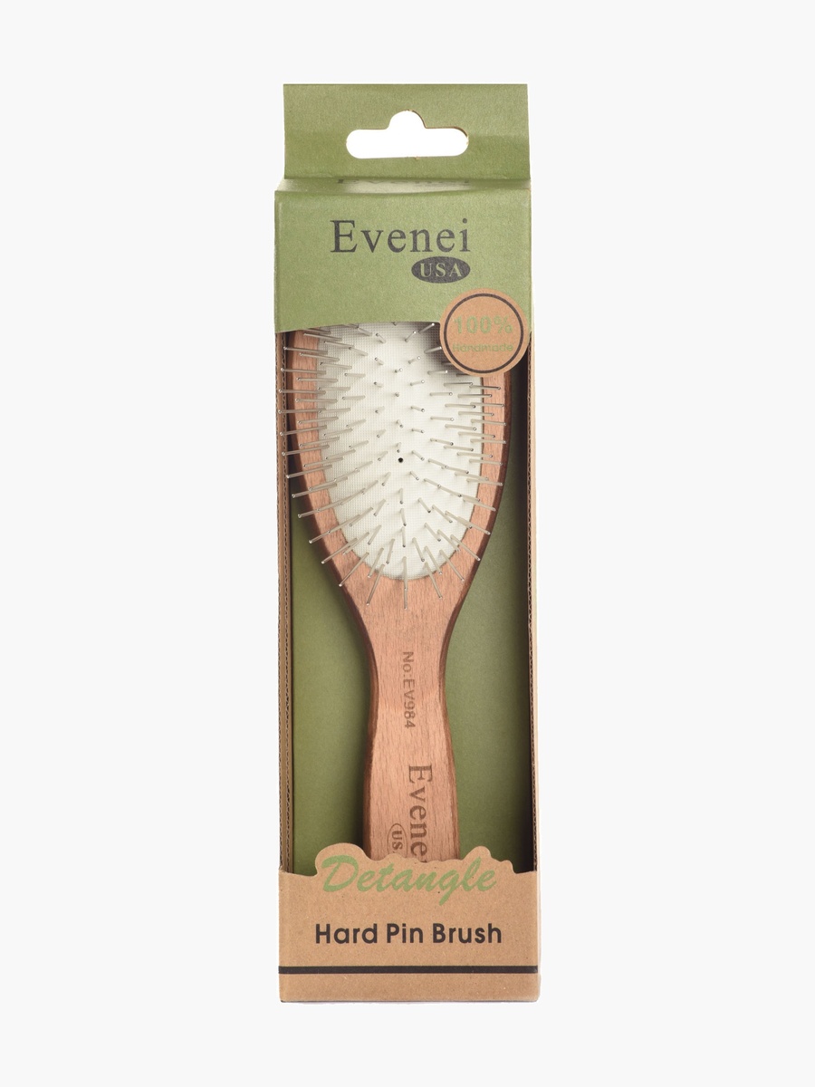 Wooden Handle Pin Brush