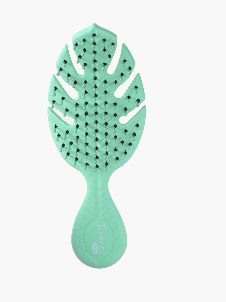 Leaf Design Detangling Hair Brush