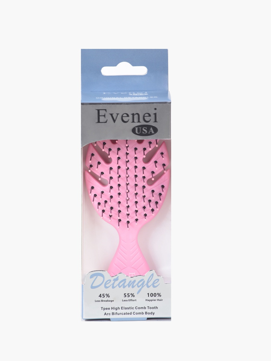 Leaf Design Detangling Hair Brush