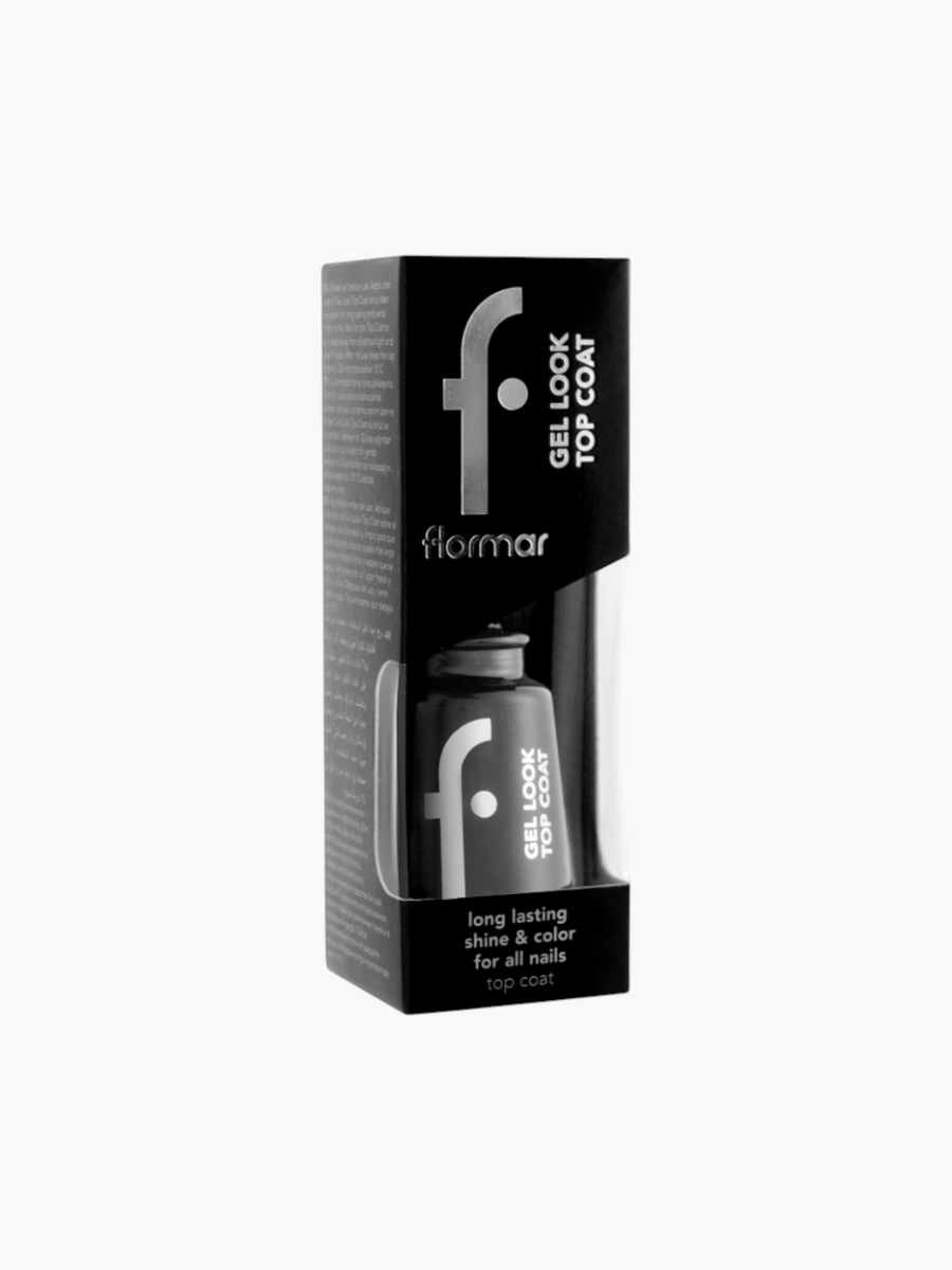 Nail Top Coat Gel Look with Vitamin E
