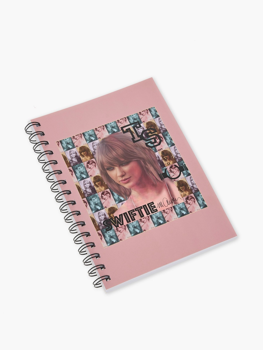 Taylor Swift Print A5 Spiral Notebook