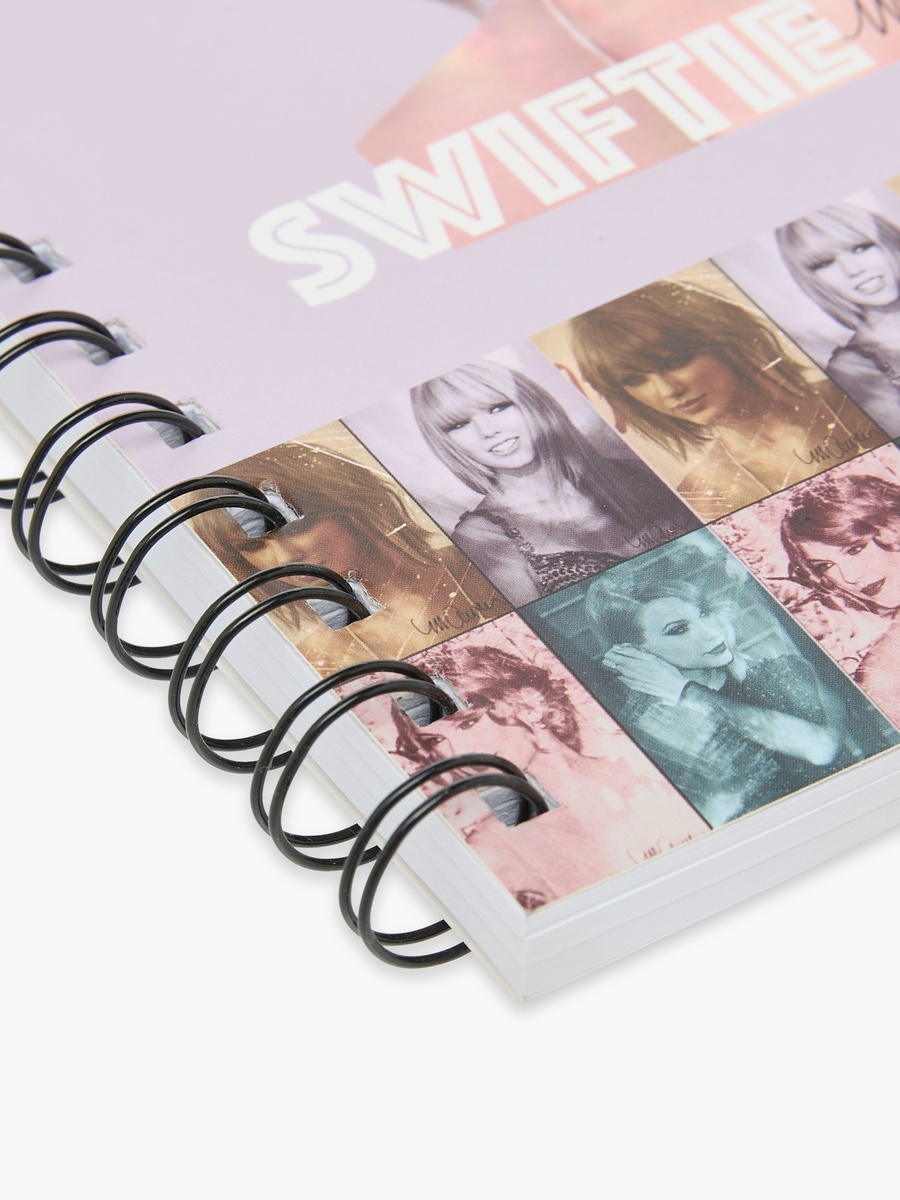 Taylor Swift Print A6 Spiral Notebook