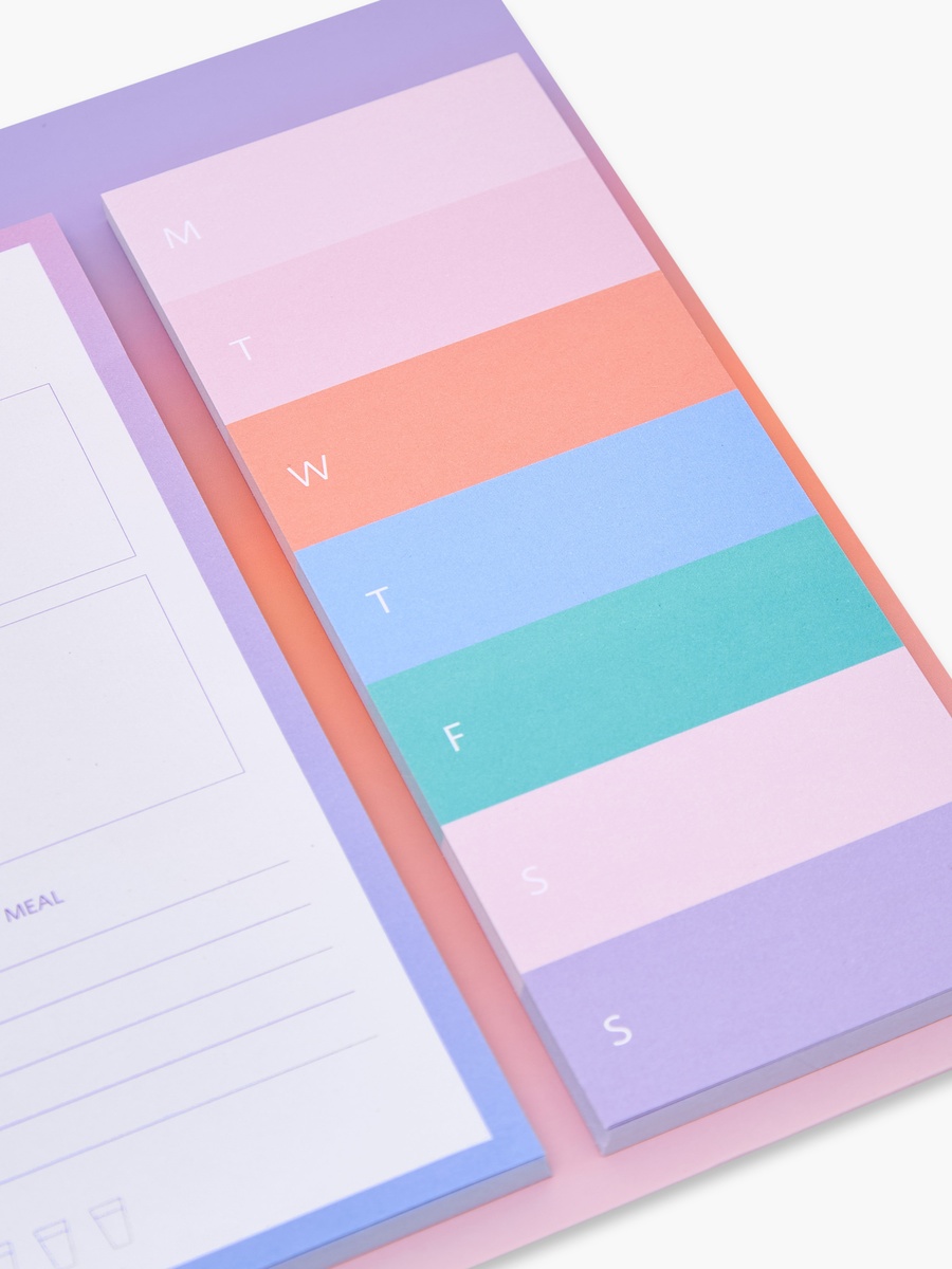 Daily Schedule Memo Pad