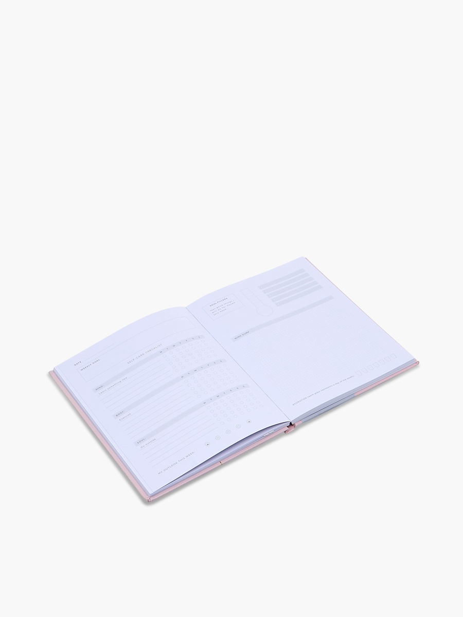 Printed Hardcover Journal Notebook with Flap - 80 Pages