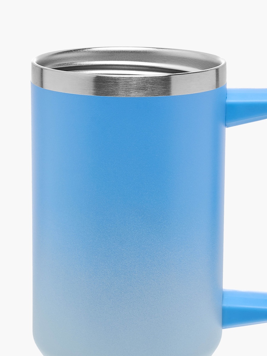 Ombre Stainless Steel Tumbler with Straw and Cap - 1.2 L
