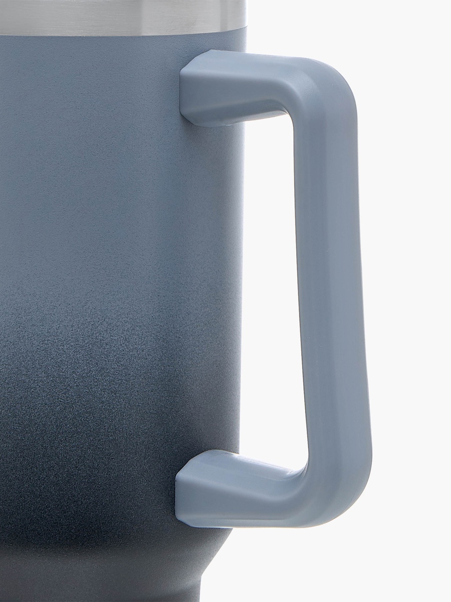 Ombre Stainless Steel Tumbler with Straw and Cap - 1.2 L