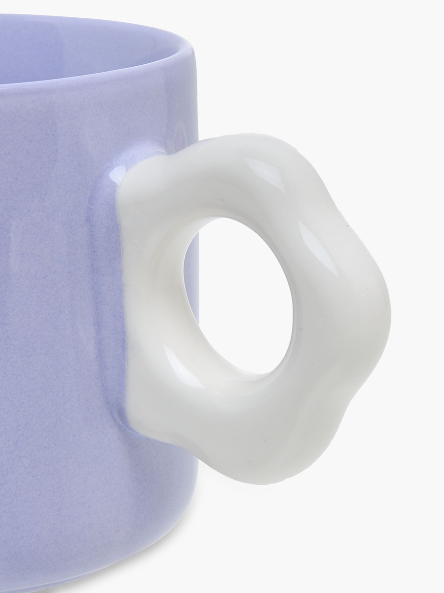 Cat Print Bone China Mug with Handle - 320 ml