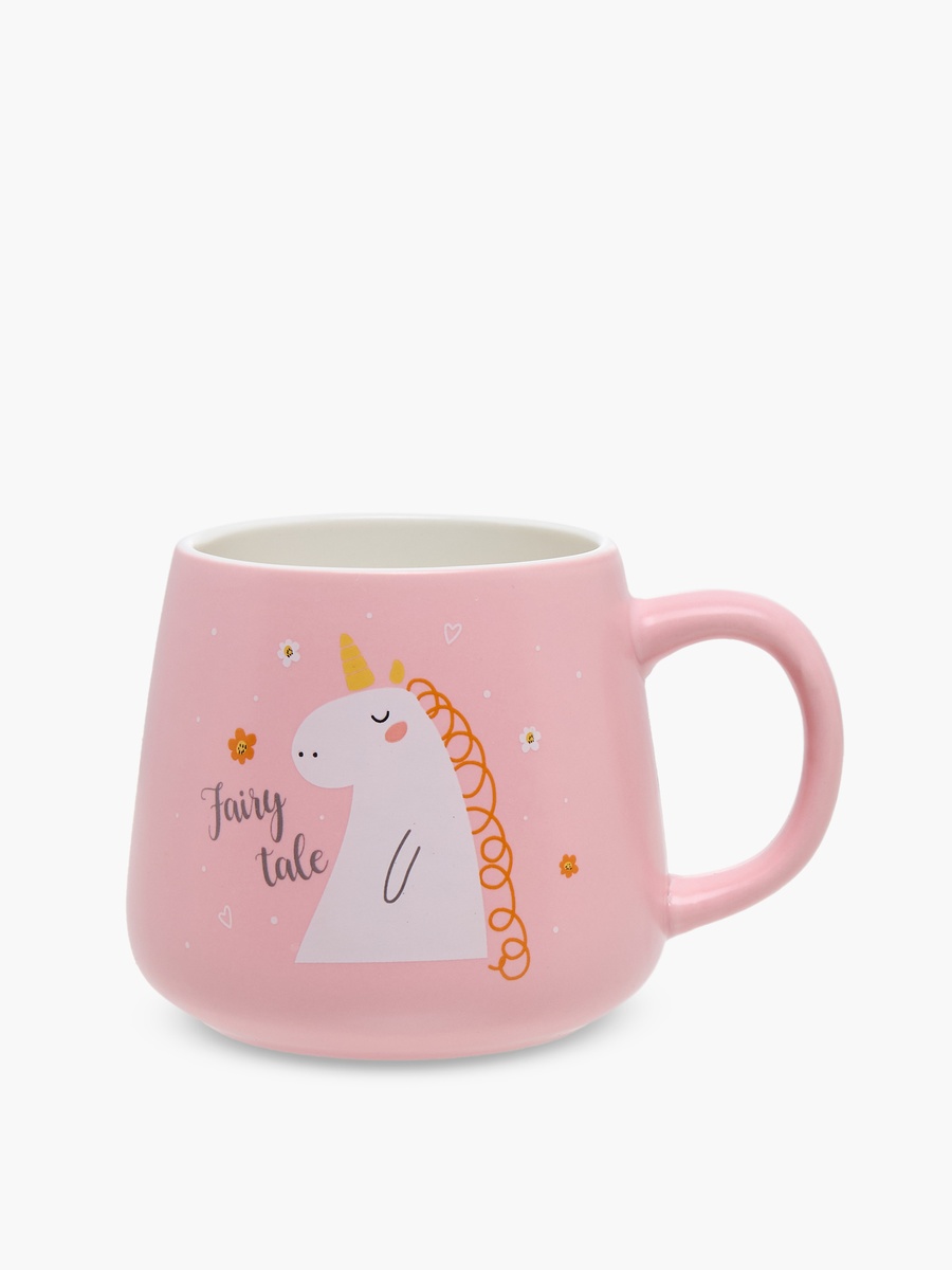 Unicorn Print Bone China Mug with Handle