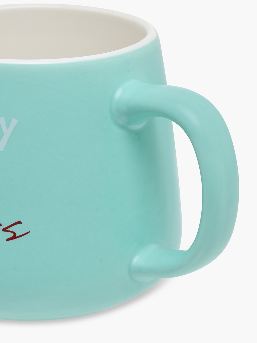 Mermaid Print Bone China Mug with Handle