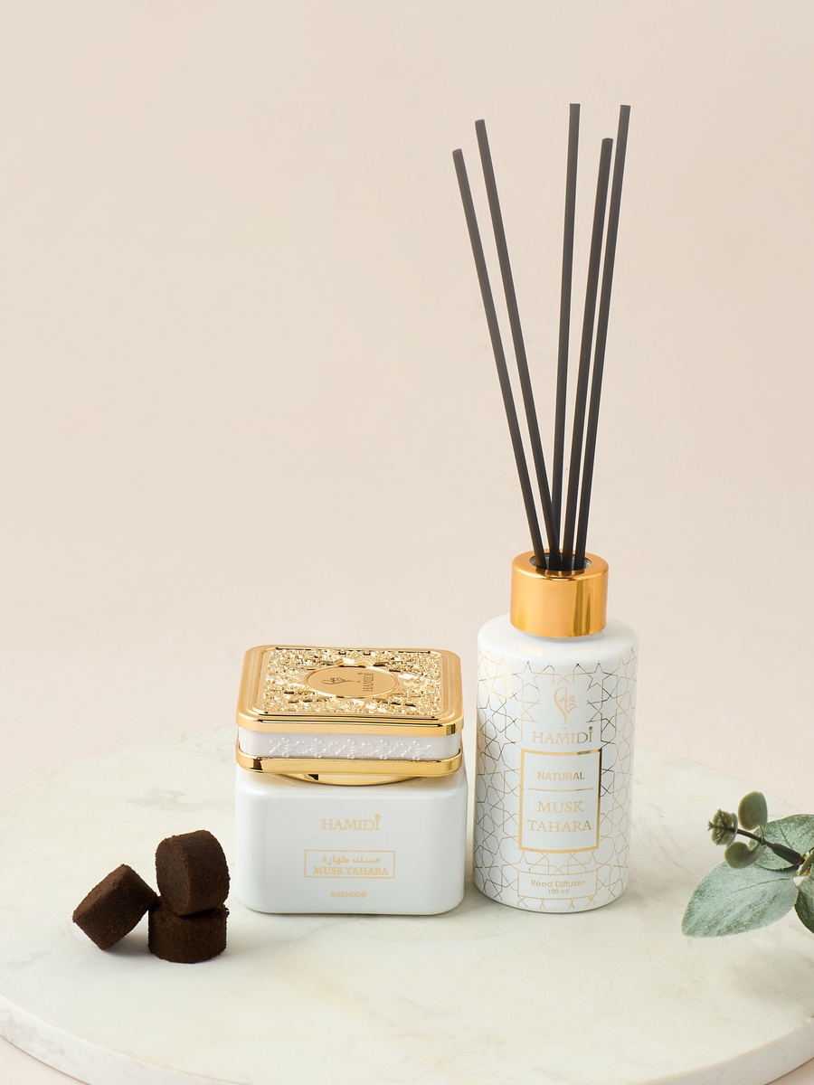 2-Piece Musk Tahara Natural Muattar and Reed Difuser Gift Set