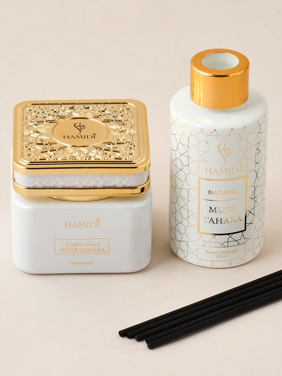 2-Piece Musk Tahara Natural Muattar and Reed Difuser Gift Set