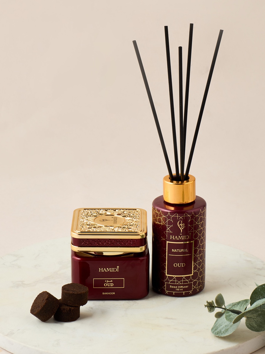 2-Piece Oud Natural Muattar and Reed Difuser Gift Set