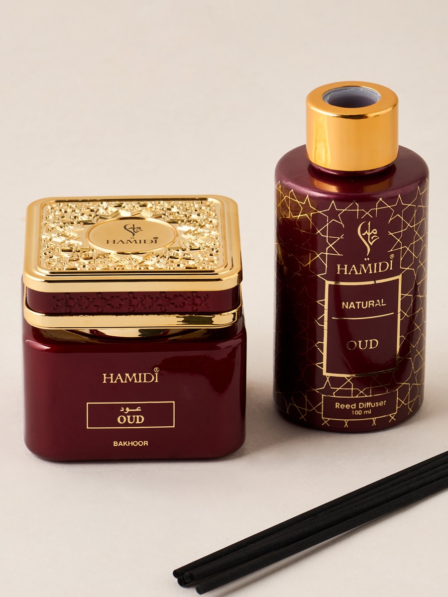 2-Piece Oud Natural Muattar and Reed Difuser Gift Set