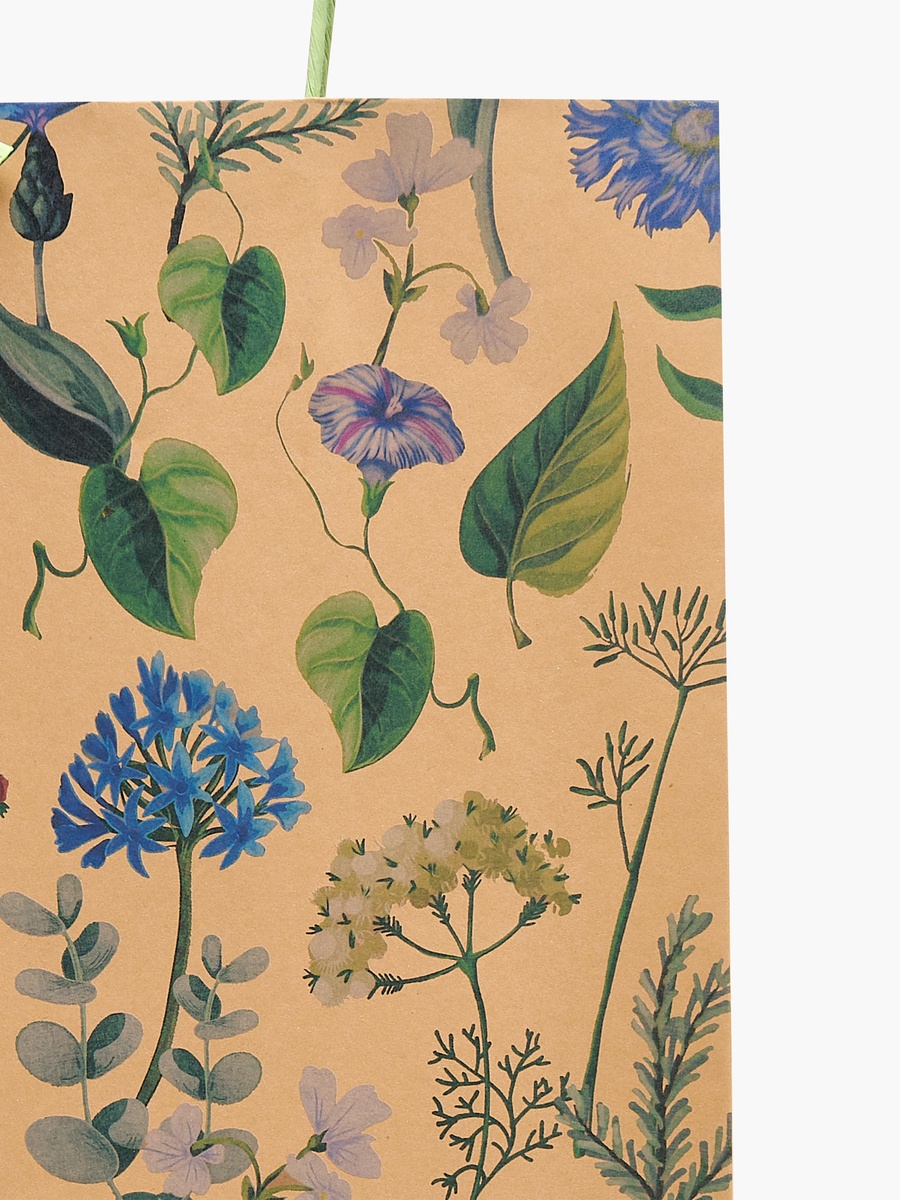 Floral Print Paper Gift Bag - Extra Large