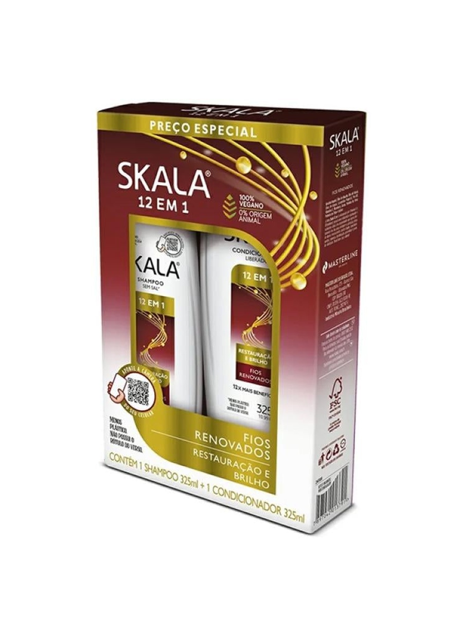 12-in-1 Shampoo 325ml and 325ml Conditioner Set