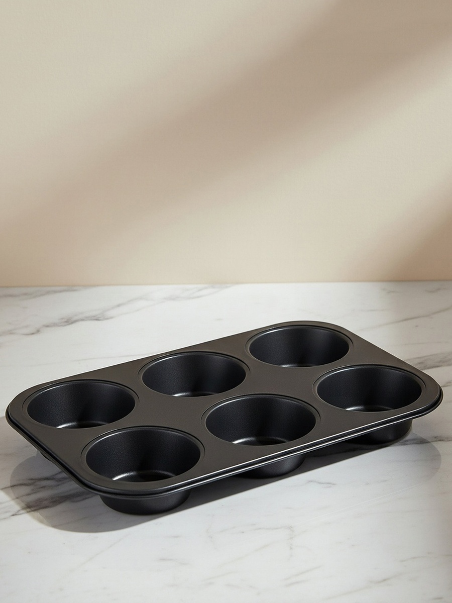 BakeOlogy 6-Cup Muffin Tray
