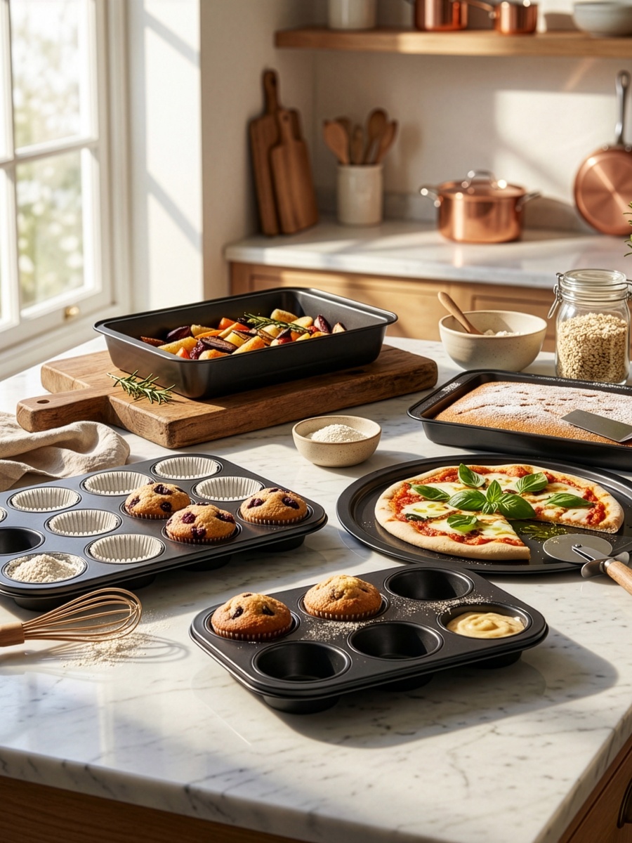 BakeOlogy 6-Cup Muffin Tray