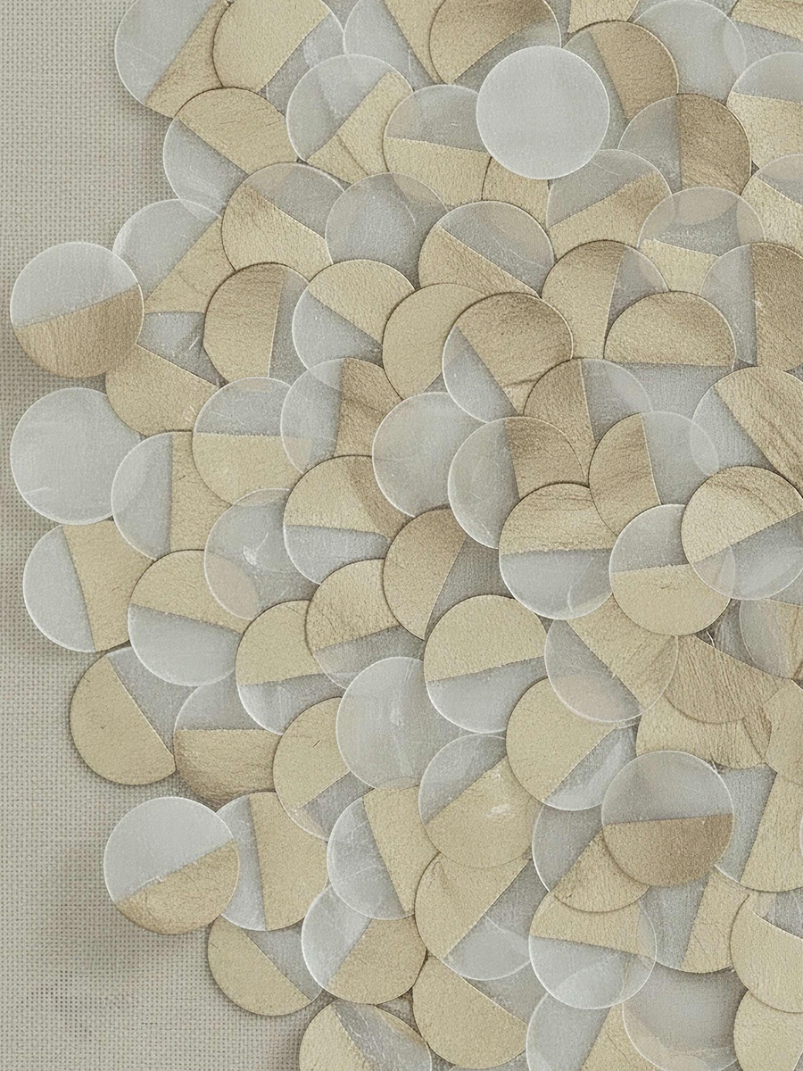 Umber Olivia Luxe Shell Shadow Box with PS Frame - 60x60 cm