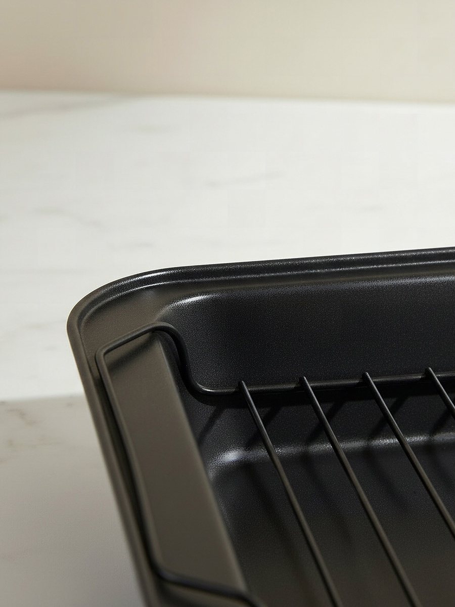 BakeOlogy Roasting Pan with Rack - 37.5x25.5 cm