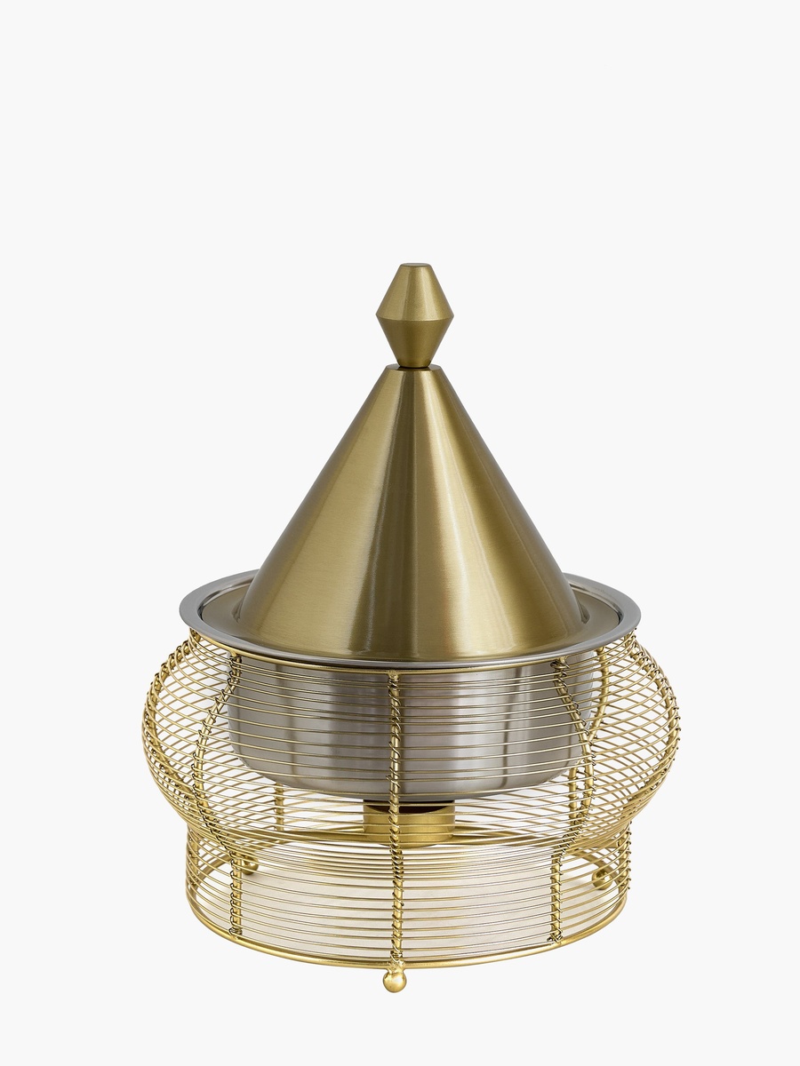 Noor Yasmin Stainless Steel Food Warmer - 1.5 L