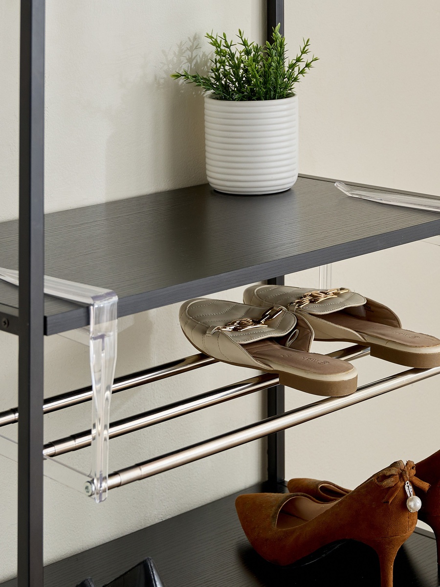 Saga Extendable Hanging Shoe Rack - 48-90x20x16.5 cm