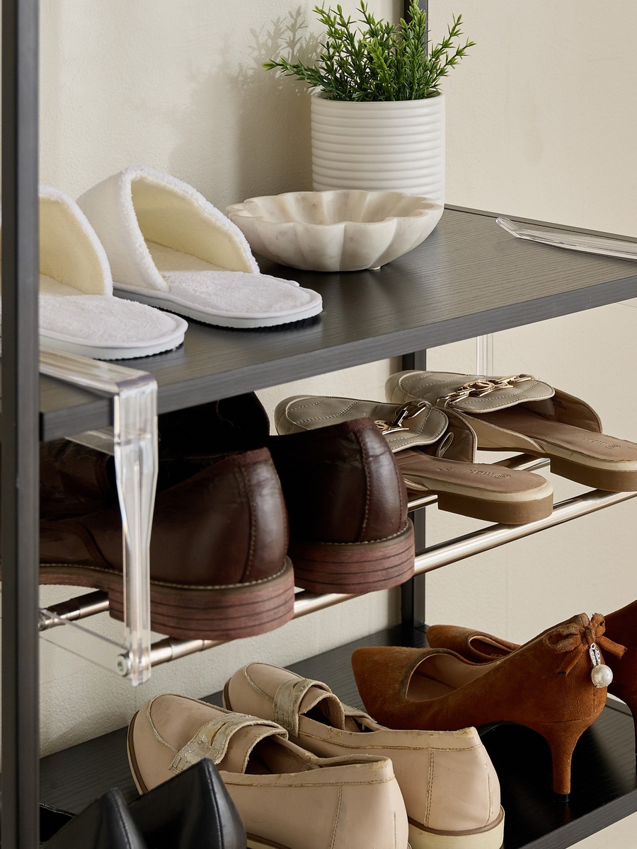 Saga Extendable Hanging Shoe Rack - 48-90x20x16.5 cm