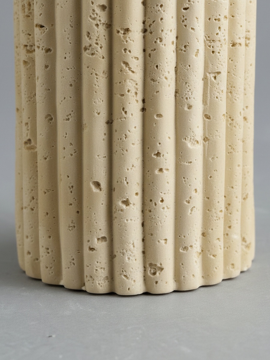 Umber Whyton Anelli Decorative Pillar Candleholder - 12x12x20 cm