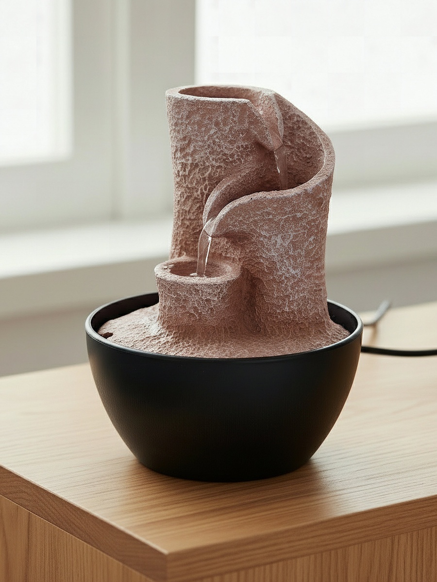 Cascadia Kyoto Mini Modern Fountain - 13x13x18 cm