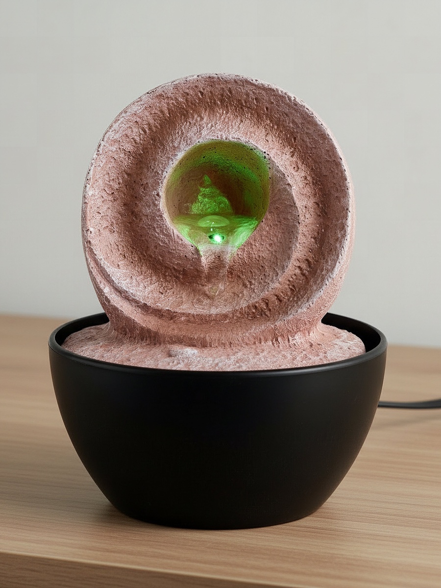 Cascadia Kyoto Modern Mini Modern Fountain - 13x13x18 cm