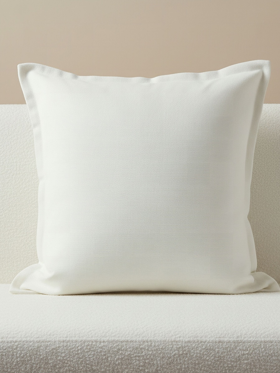 غطاء وسادة سادة مضلع إزرا - 50*50 سم