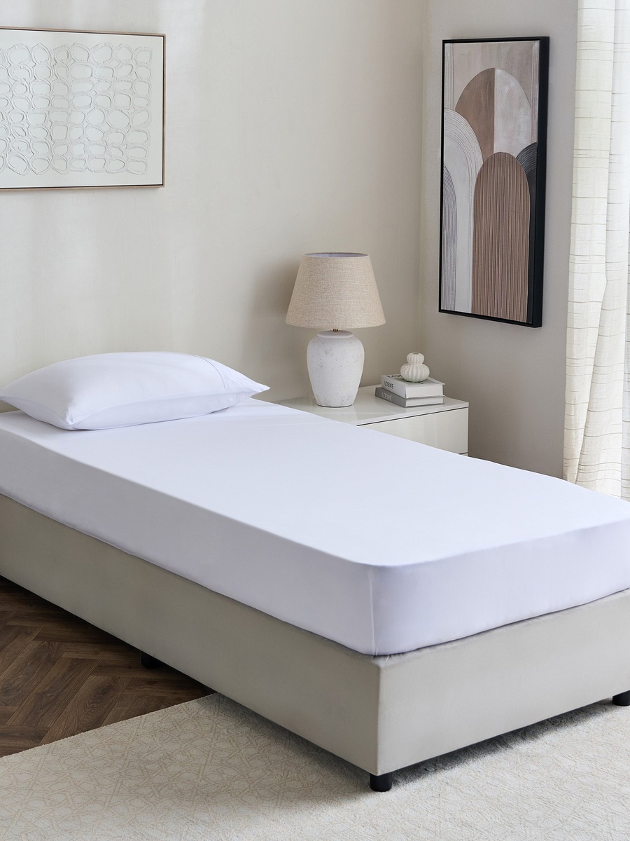 Ferum Microfiber Single Fitted Sheet - 90x200+36 cm