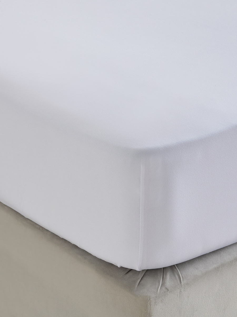 Ferum Microfiber King Fitted Sheet - 180x200+36 cm