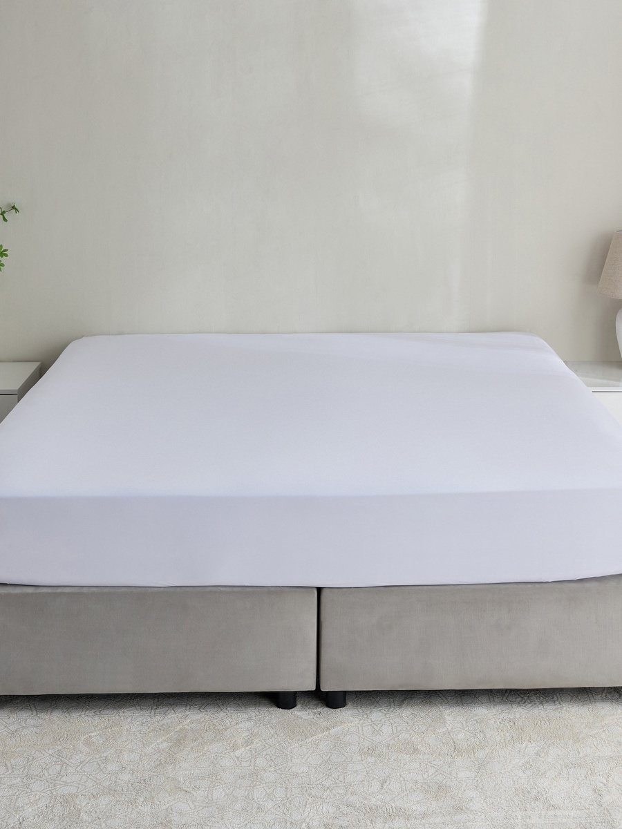 Ferum Microfiber King Fitted Sheet - 180x200+36 cm
