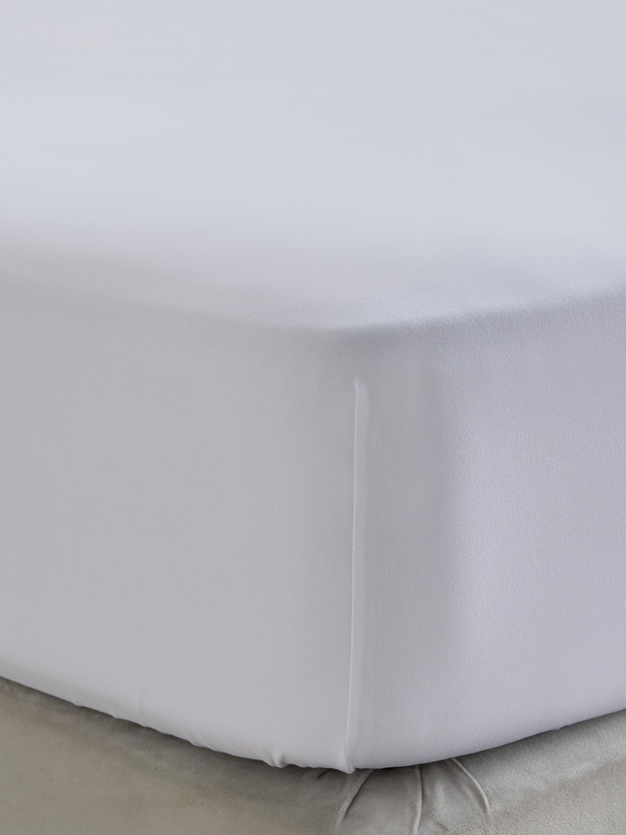 Ferum Microfiber King Fitted Sheet - 180x200+36 cm