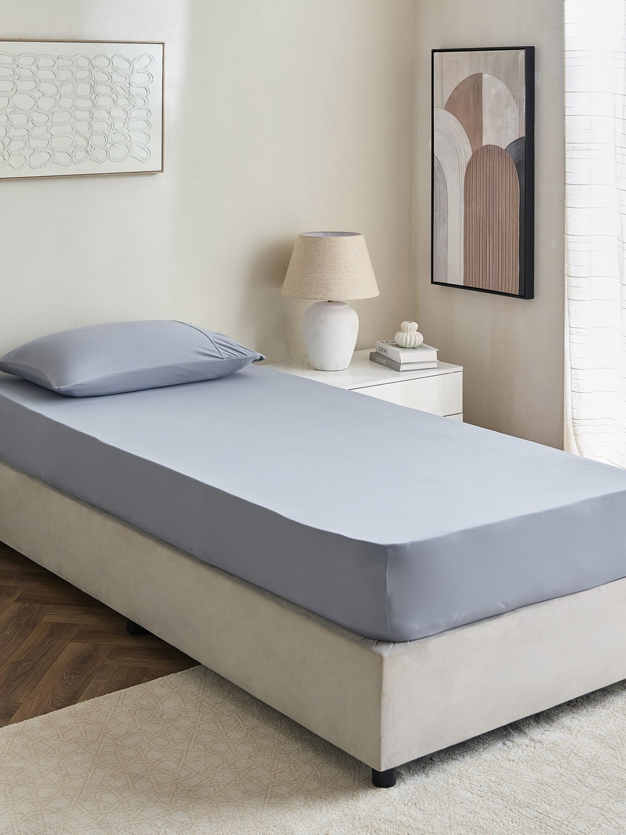 Ferum Microfiber Single Fitted Sheet - 90x200+36 cm
