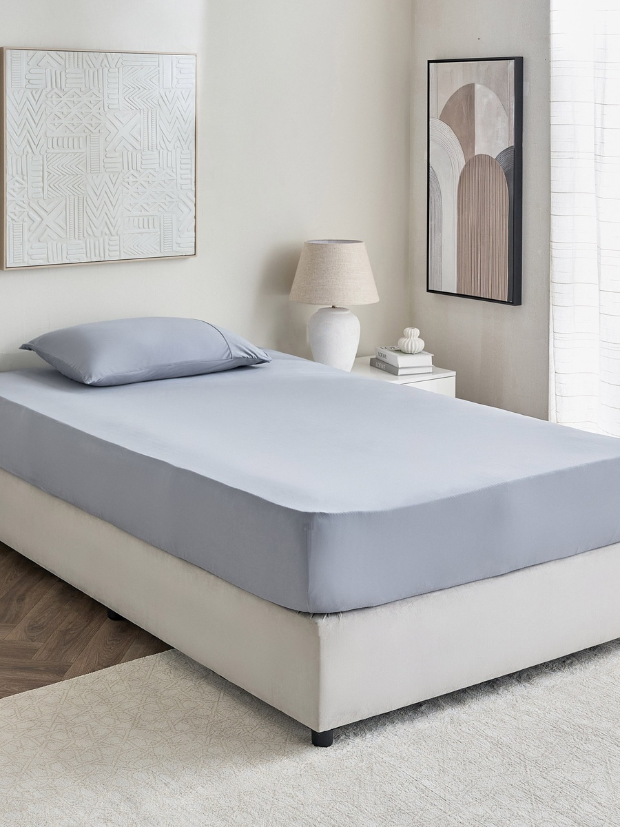Ferum Microfiber Twin Fitted Sheet - 120x200+36 cm